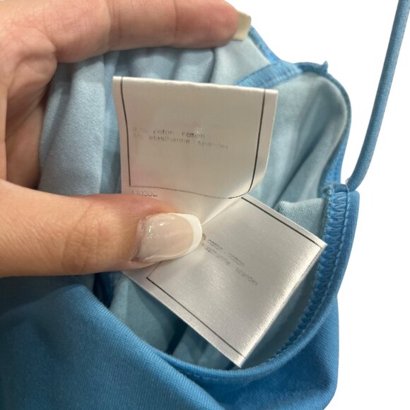 CHANEL 2002 Blue Ocean Surf Cruise One-Piece Swimsuit size IT 40/4 - Picture 6 of 10